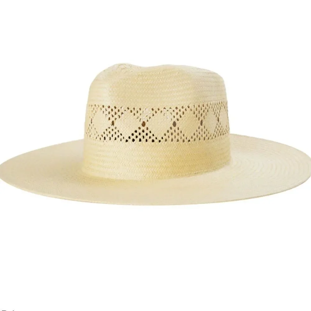 Brixton Joanna IV Tan Straw Hat New!